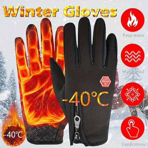 🔥Last Day Buy 1 Pair, Get 1 Pair FREE!🎁Windproof Winter Gloves Touchscreen Gloves Thermal Warm Gloves for Men and Women