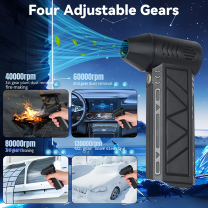 ❄️ Meet the Audacle Winter Pro — The LED Turbo Blower That Clears Snow in Seconds.